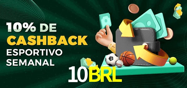 10% de bônus de cashback na 10BRL